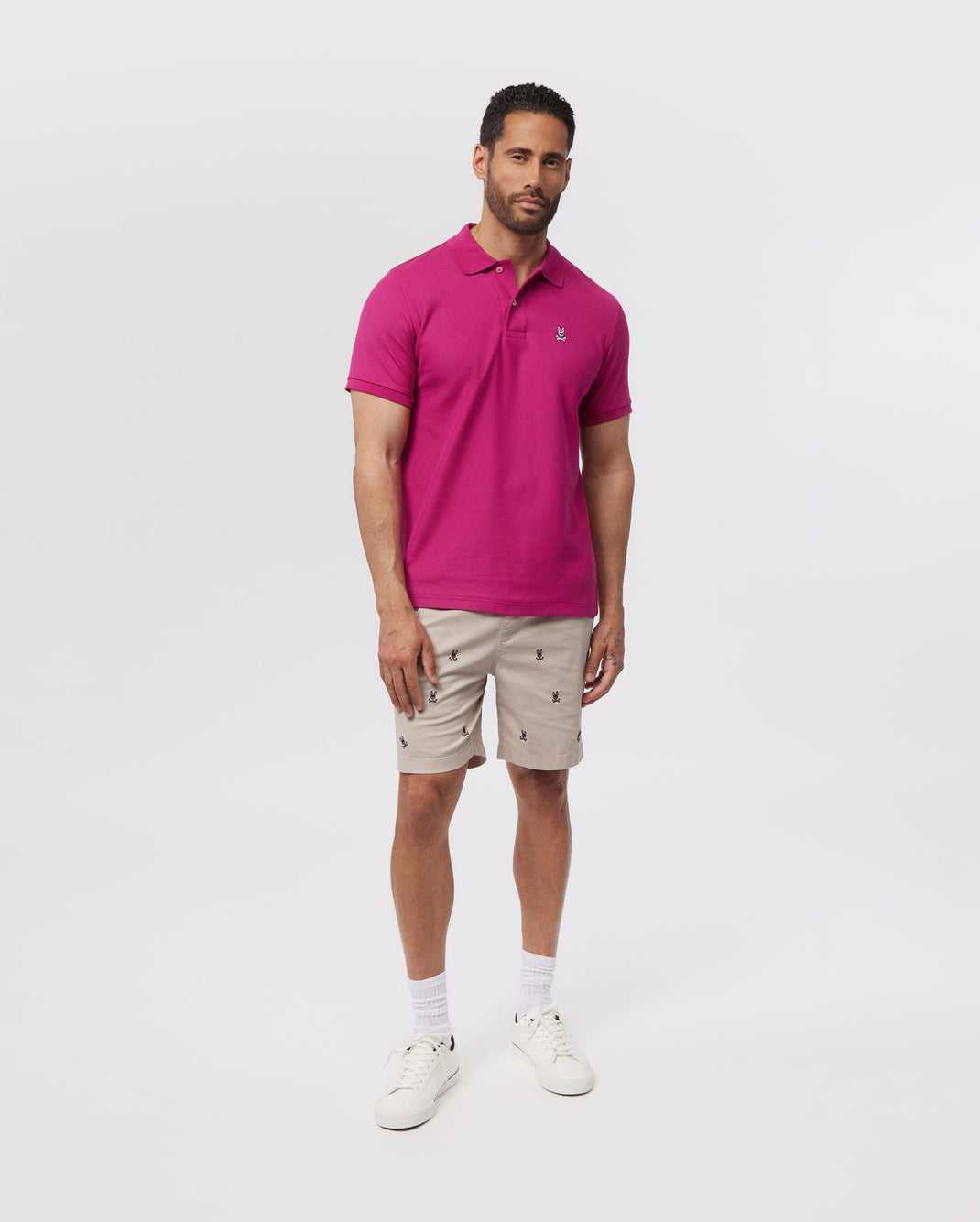 Polos Psycho Bunny Classic Polo Wild Berry Homme | TTZ-79407400